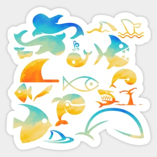 Under the Sea Medley Sticker